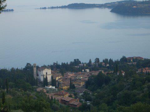 Lake Garda from above.