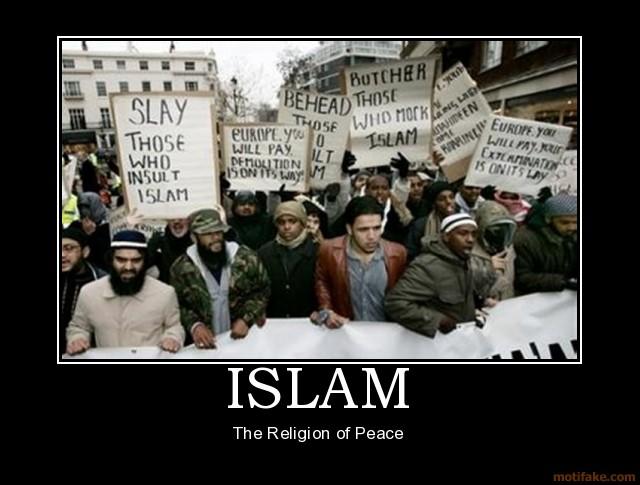 Islam. The religion of peace.
