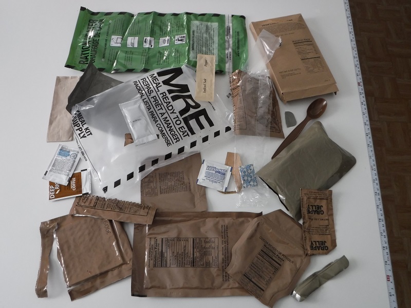 Mini ecological disaster caused by MRE from www.mealkitsupply.com.