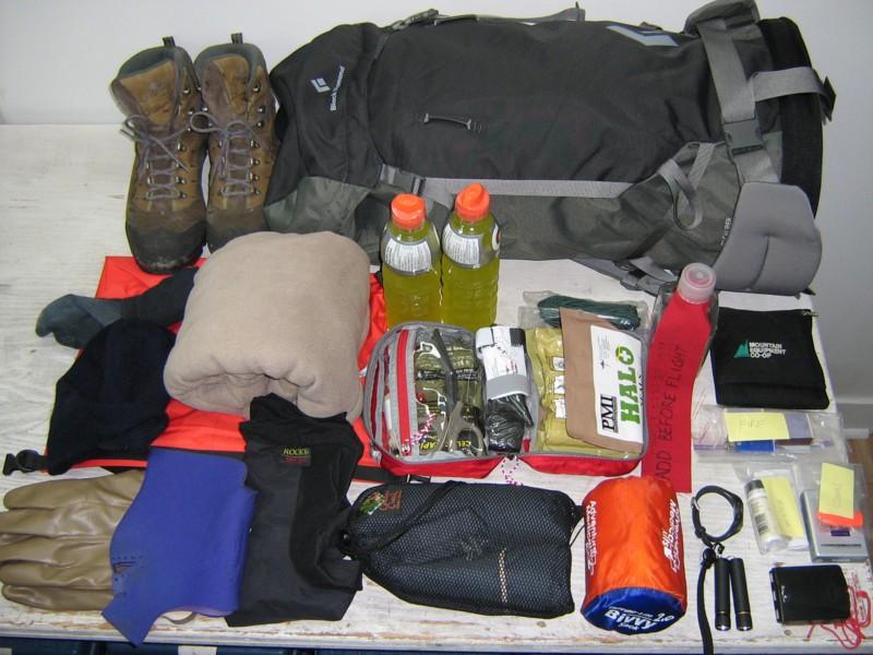 Overview of the Bug-Out-Bag.