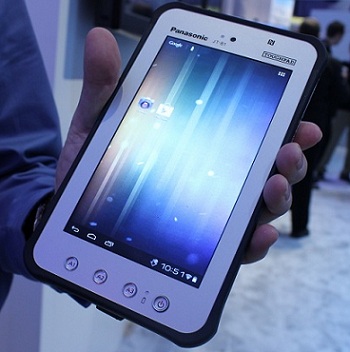 Panasonic Toughpad B1 - 7 in. Android.