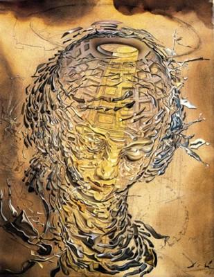 Salvador Dali. Raphaelesque Head Exploding.