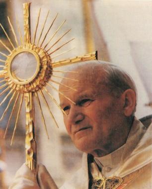 Jesus et Johannes Paulus II