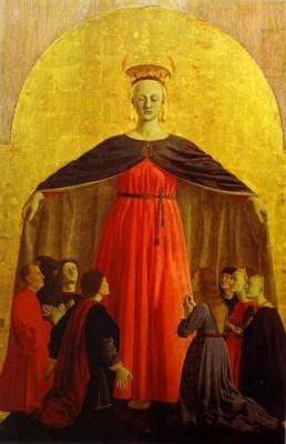Piero della Francesca. Madonna of Mercy.