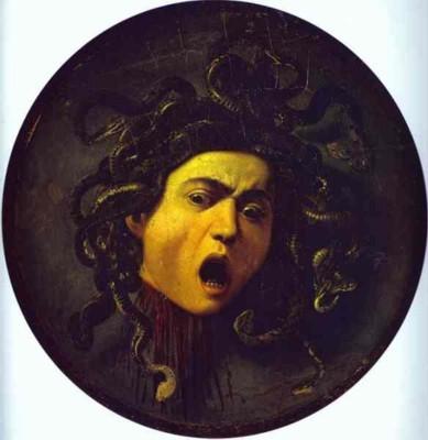Caravaggio. Medusa.