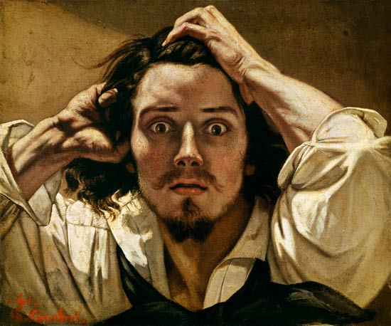 Gustave Courbet. Le désespéré.