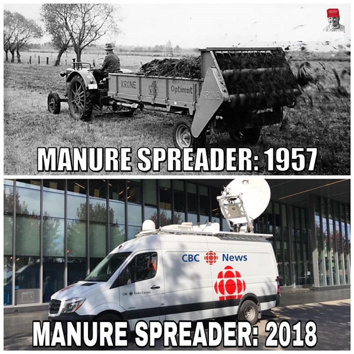 CBC Manure Spreader.