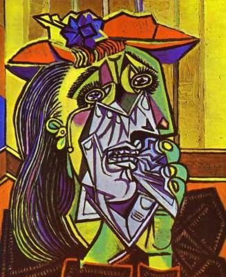 Pablo Picasso. Femme en larmes.