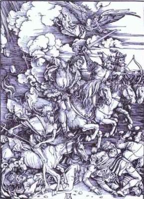 Albrecht Durer. The Four Horsemen of the Apocalypse.