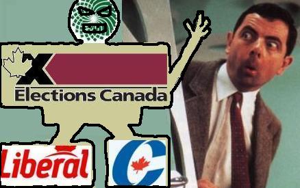 Mister Bean contre Élections Canada