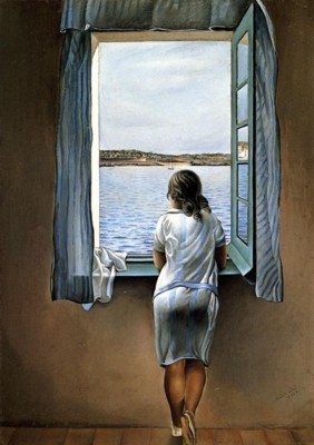 Salvador Dalí. Personnage à la fenêtre