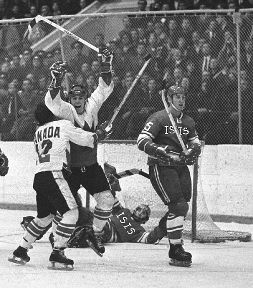 Paul Henderson's goal against the Soviets in 1972.