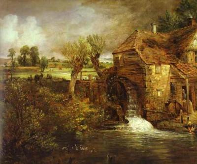 John Constable. A Mill at Gillingham in Dorset.