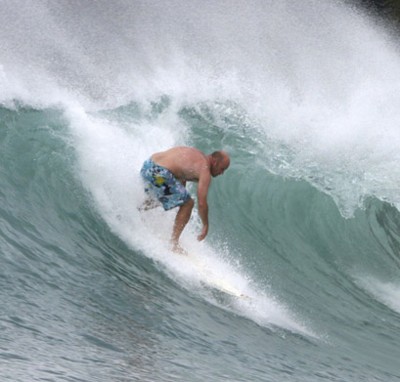 Surfer sur la vague
