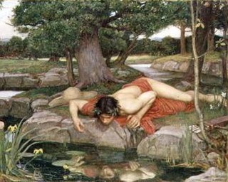 John William Waterhouse. Echo and Narcissus.