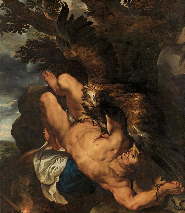 Pierre Paul Rubens. Prométhée enchaîné.