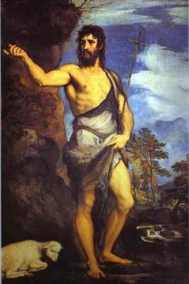 Titian. St. Jean le Baptiste.