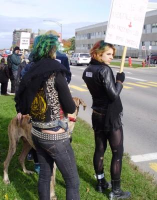 We are respectable pro-choicers, and our dog is as �respectable� as us.